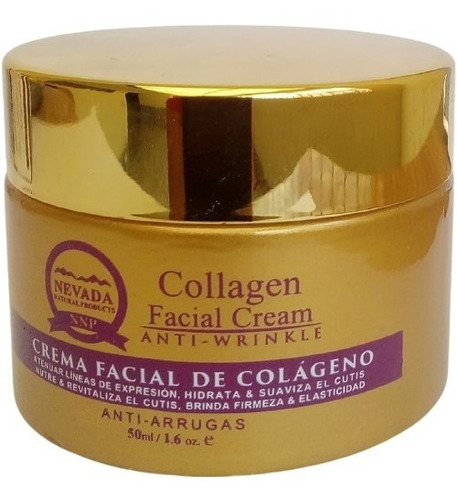 Crema Facial De Colágeno Nutre E Hidrat - Kg a $840