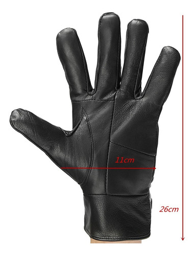Guantes Suaves Para Hombre De Invierno Para Motocicleta