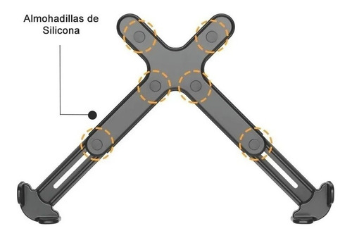 Imagen 3 de 10 de Soporte De Escritorio Para Notebook It-dst Intelaid