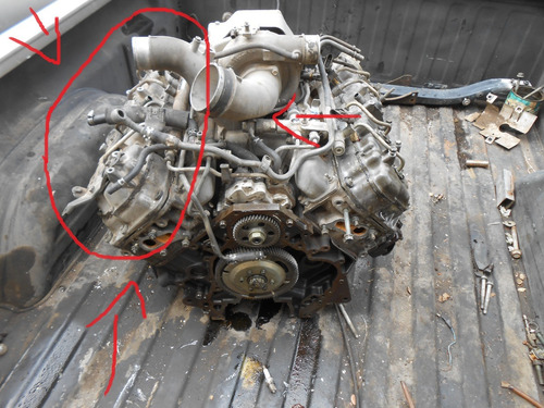 Base D Tapa D Punterias Derecha Chevrolet 250 02 6.6 Duramax (Usado)