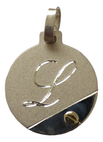 Medallas Plata 925 Aplique Oro Duble Personalizadas Arenadas