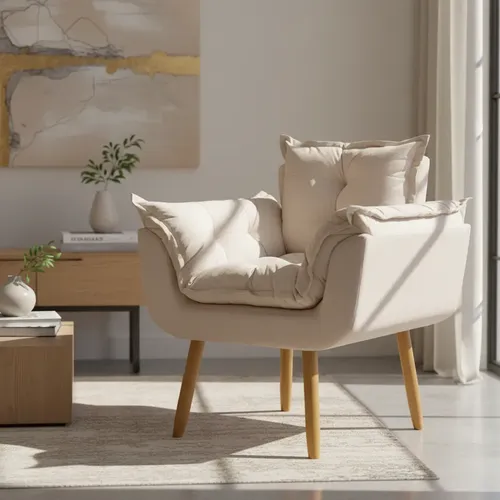 POLTRONA DE AMAMENTAçãO DECORATIVAS ALICE SUEDE CORES OFERTA