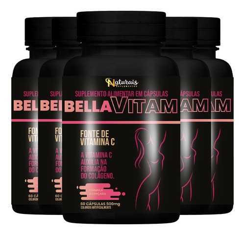 4 Bella Vitam 240 Cápsulas - Original - Loja Oficial Envio Imediato