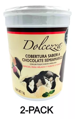 2 Kg Cobertura Turin Dolcezza Helado Y Fuente De Chocolate