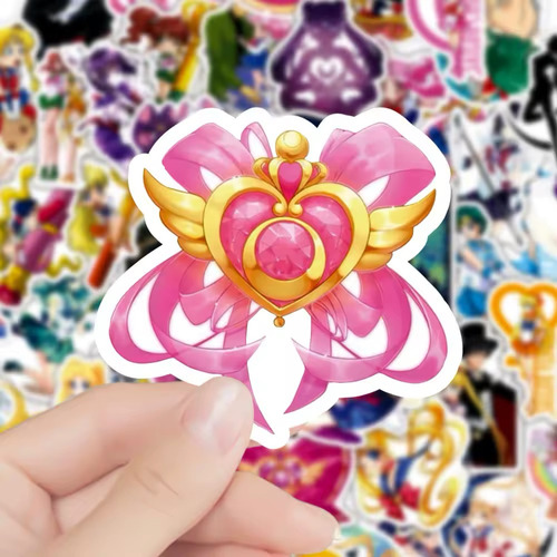 50 Stickers Sailor Moon