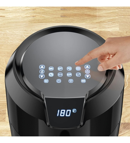 Freidora De Aire Tfal Easy Fry Xl 4.2l Negro