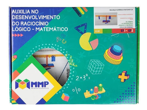Balança Numérica Matemática Material Pedagógico Didático Mmp