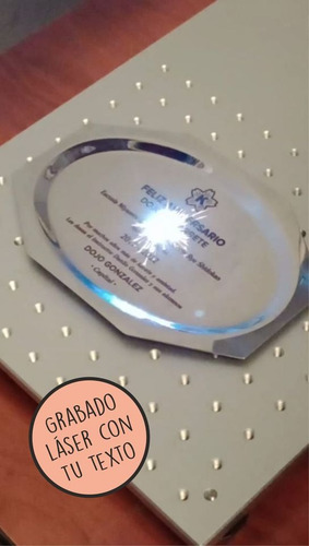 Bandeja Bronce Plato Premio Conmemoracion Reconocimiento Bronce
