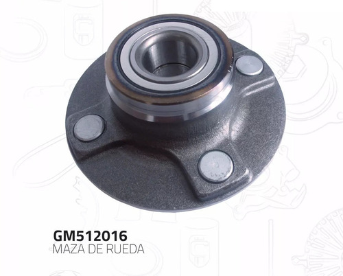 Maza Balero Rueda Trasera Nissan Axxess 1990-1995