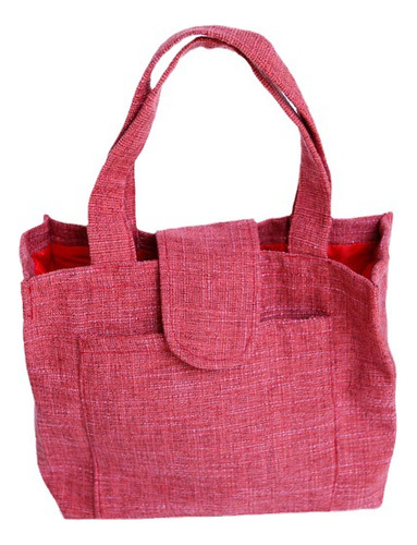 Bolso De Mujer De Moda Casual Simple De Tela Hecha A Mano