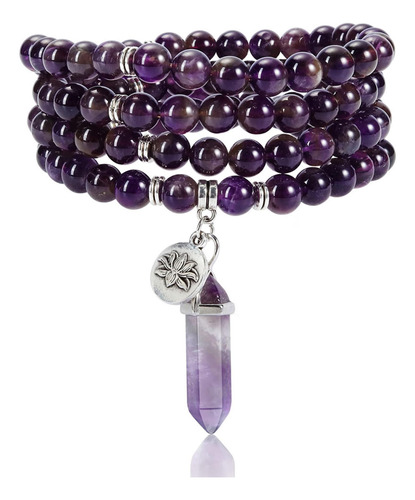 Top Plaza 108 Mala Pulsera De Cuentas De Oración Pulsera De 