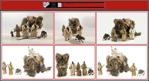 Star Wars Bantha & Tusken Raider 30th Swargento!