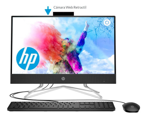 Imagen 5 de 5 de Todo En Uno Hp Intel Cel J4025 Ram 8gb Ssd 256gb 22dd2004la