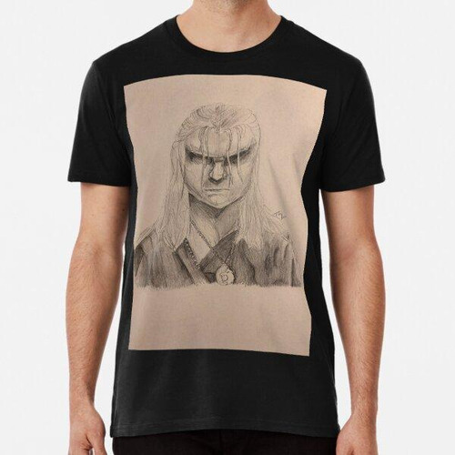 Remera The Witcher Sketch Algodon Premium