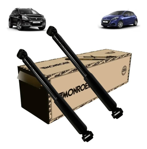 Kit X4 Amortiguadores Del Y Tras Peugeot 208 1.5 2014-2015