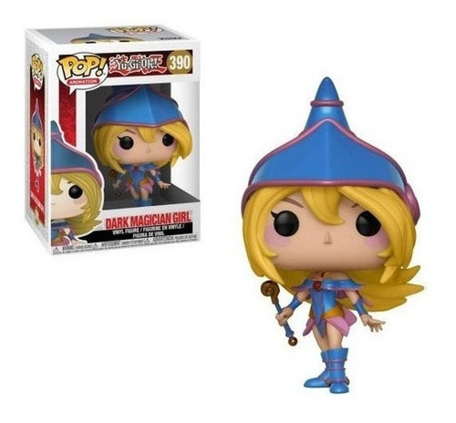 Boneco Funko Pop Amimation Dark Magician Girl 390 Yu Gi Oh