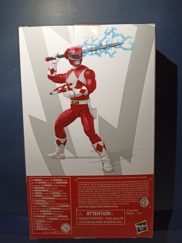 Power Rangers Lightning Collection Mmpr Red Ranger (Usado)