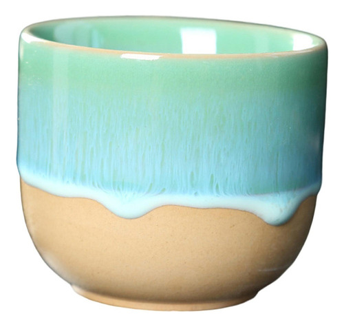 Tazas De Té De Cerámica, Taza De Café Con Patrón Azul