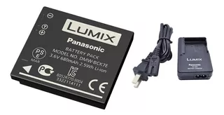 Cargador + Bateria Panasonic Lumix Dmc-ts25 Fp5 Fp7 Fx77