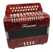 Comprar Acordeon A Botones 21 Botones 8 Bajos Francente L1600-1 