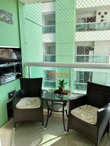 Imagem 10 de 30 de Apartamento À Venda, 80 M² Por R$ 519.000,00 - Jardim Las Vegas - Guarulhos/sp - Ap3920