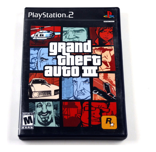 Grand Theft Auto 3 Gta 3 Original Ps2 Playstation 2