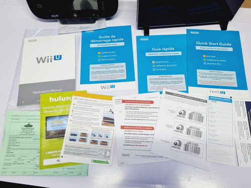 180- Console Wii U Super Mario 3d World Excelente Estado Preto (Usado)