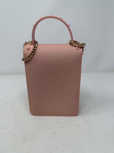 Bolsa Avorigen Rosa Rosa Claro Lisa Oro Dorado