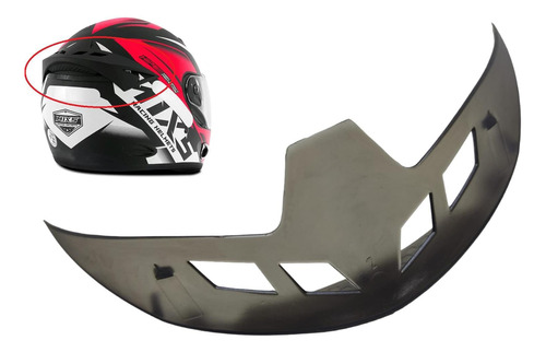 Estabilizador Traseiro Fume Capacete Mixs Mx 2 / Mixs Mx 5