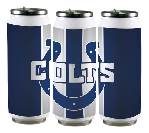 Termo Acero Lata 450 Ml Nfl Indianapolis Colts