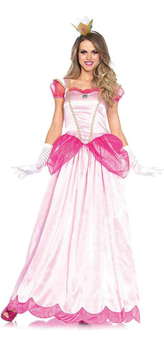 Leg Avenue Women's 2 Piece Classic Pink Princess Costume