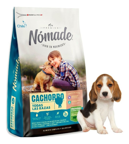 Alimento Premium Nomade Perro Cachorro 10 Kg