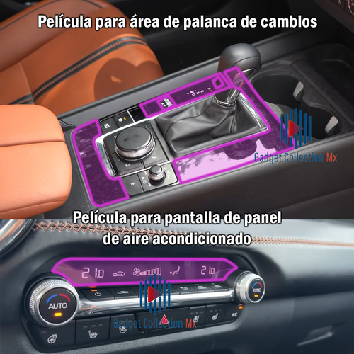 Gadget Collection Mx GC-PTPUMCX5025 Película Protectora Kit Ppf Compatible Con Mazda Cx-50 2025 Color Transparente