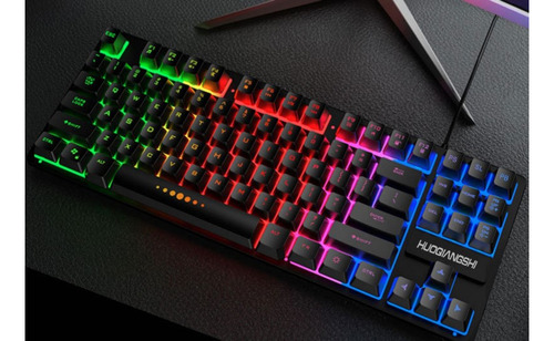 Teclado Mecanico Gamer Retroiluminado Rgb Antighosting