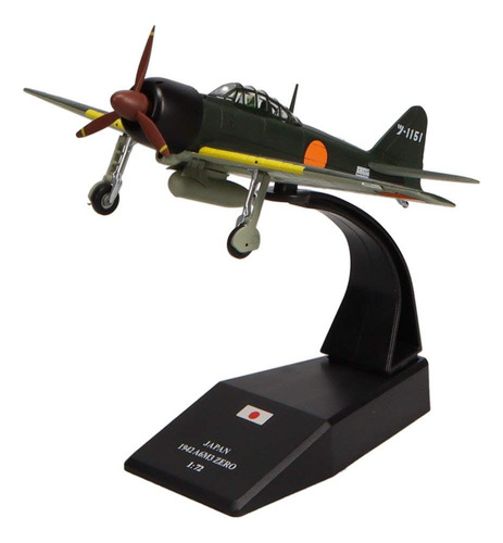 Modelo Alto Vuelo Mitsubishi A6m Zero 1 72 Diecast Avion