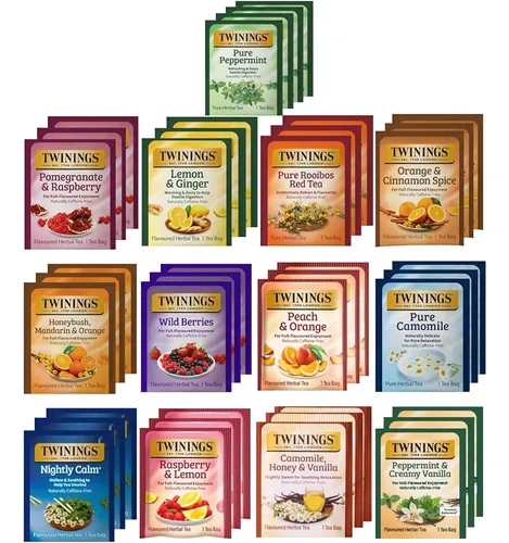 Twinings Paquete De Variedad De Té De Hierbas - Muestra De T