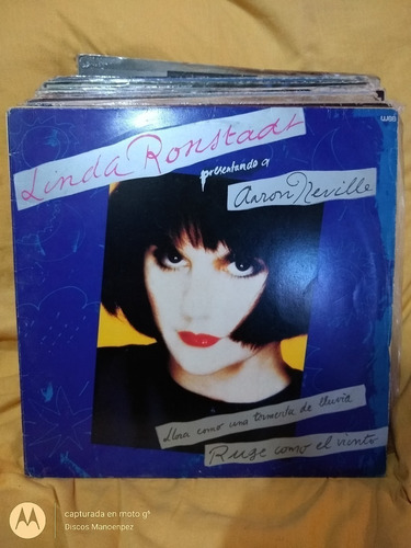 Vinilo Linda Ronstadt Presentando A Aaron Neville D2