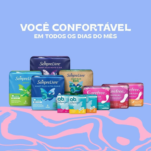 Protetor Diário Carefree Todo Dia Sem Perfume C/ 15 Unidades