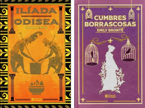 Iliada + Odisea - Homero + Cumbres Borrascosas - Brontë