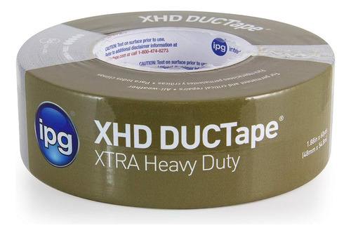 Ipg Xhd Ductape, Cinta Adhesiva De Servicio Extra Pesado, 1.