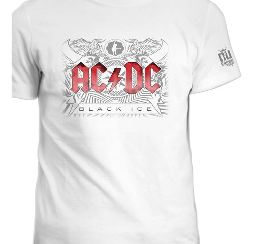 Camisetas Ac / Dc Rock Metal Estampadas Hombre Mujer Ink