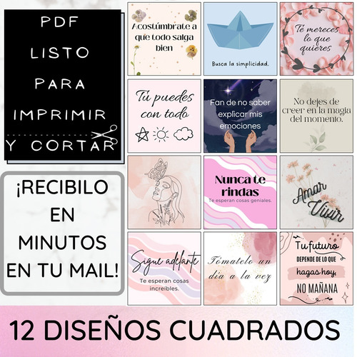 Imagen 4 de 4 de Kit Yoga Pdf(02) Listo Para Imprimí Etiquetas Frases Tag