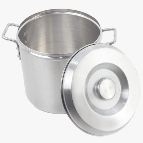 Caldeirão 2 Pç Industrial Grande Cerveja Aluminio N30 E N35