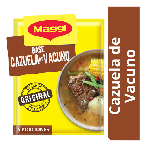 Base Cazuela Vacuno Maggi 70 Gr (3 Unidad) Super