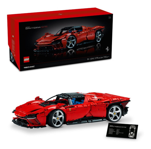 Kit Lego Technic Ferrari Daytona Sp3 42143 3778 Pzs 18+