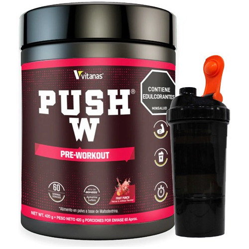 Push Work Pre Entreno 60ser - Unidad a $148000