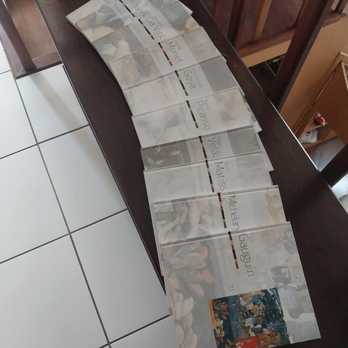 Livro Coleção Completa 20 Un Folha Grandes Mestres Pintura (Usado)