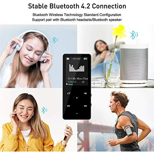 Reproductor De Mp3 Con Bluetooth 40gb Reproductor De Música