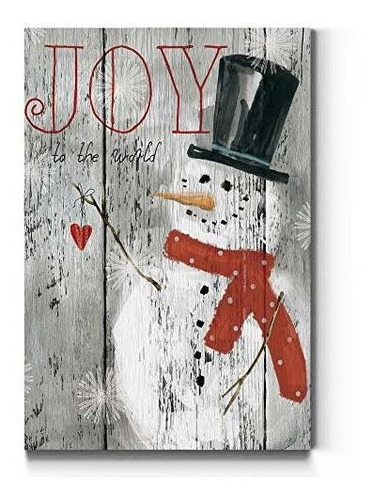 Renditions Gallery Snowman - Joy To The World Wall C6slx