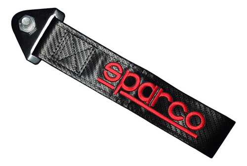 Tow Strap Cinta De Remolque Jdm Sparco Fibra De Carbono  